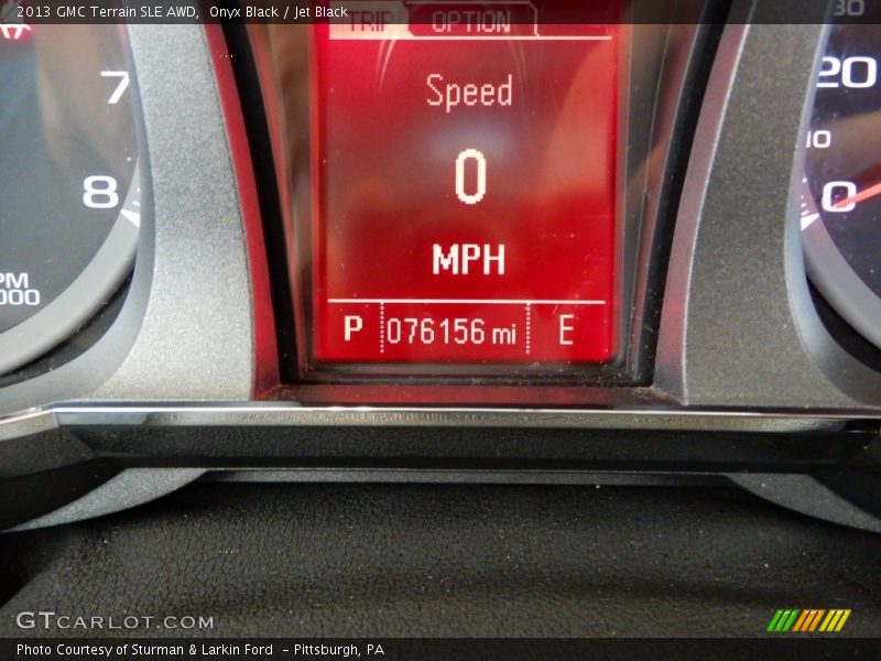 Onyx Black / Jet Black 2013 GMC Terrain SLE AWD