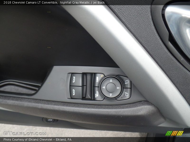 Nightfall Gray Metallic / Jet Black 2018 Chevrolet Camaro LT Convertible