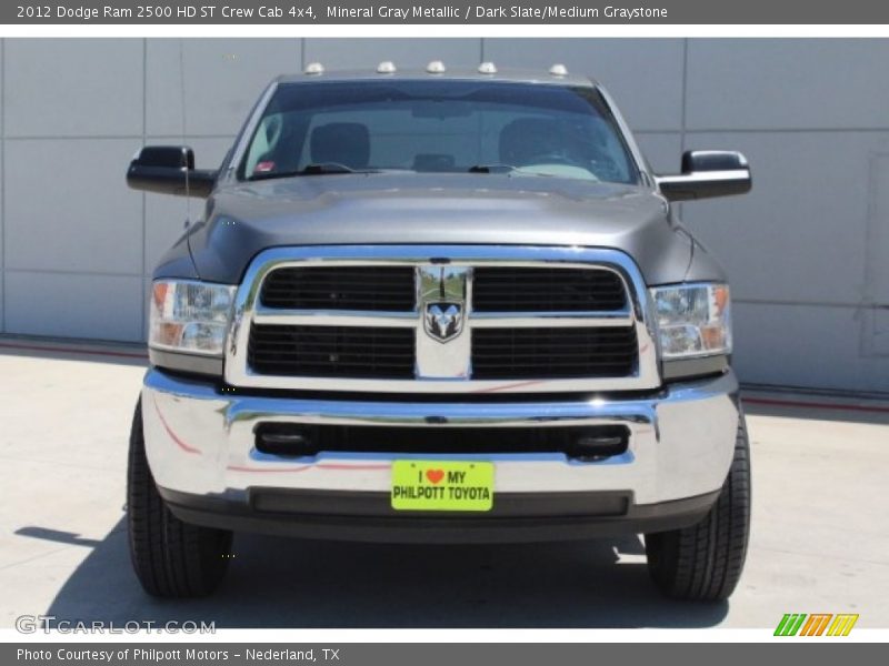 Mineral Gray Metallic / Dark Slate/Medium Graystone 2012 Dodge Ram 2500 HD ST Crew Cab 4x4