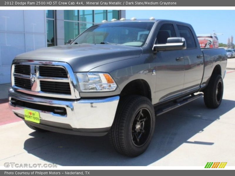 Mineral Gray Metallic / Dark Slate/Medium Graystone 2012 Dodge Ram 2500 HD ST Crew Cab 4x4