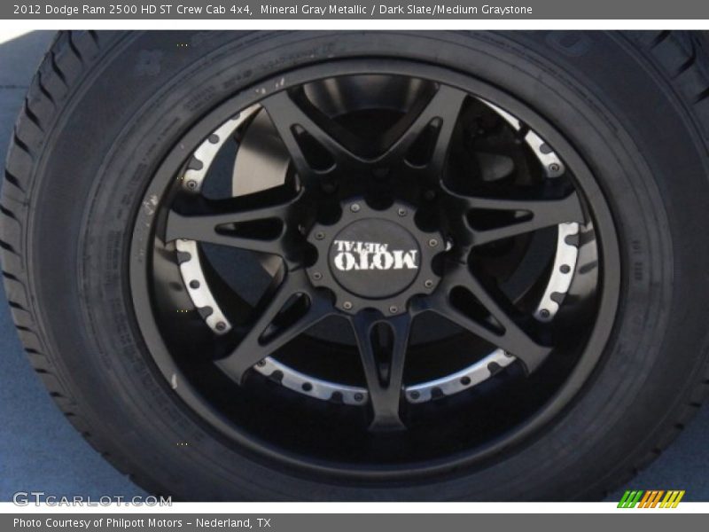 Mineral Gray Metallic / Dark Slate/Medium Graystone 2012 Dodge Ram 2500 HD ST Crew Cab 4x4