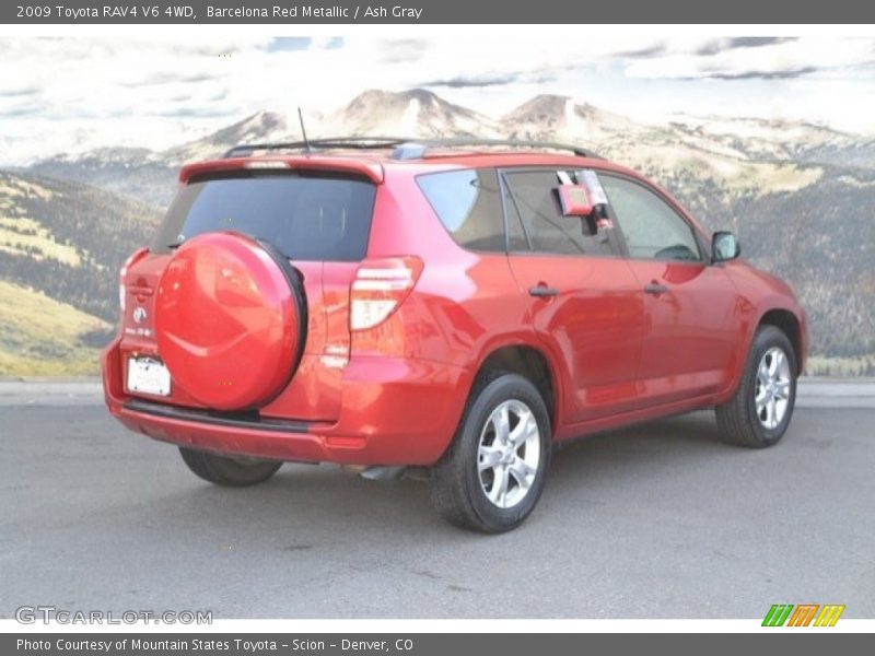 Barcelona Red Metallic / Ash Gray 2009 Toyota RAV4 V6 4WD