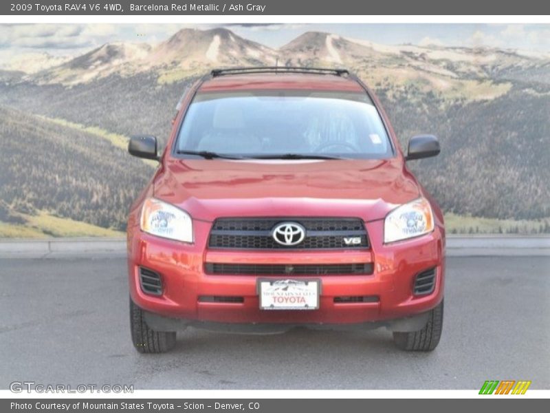 Barcelona Red Metallic / Ash Gray 2009 Toyota RAV4 V6 4WD