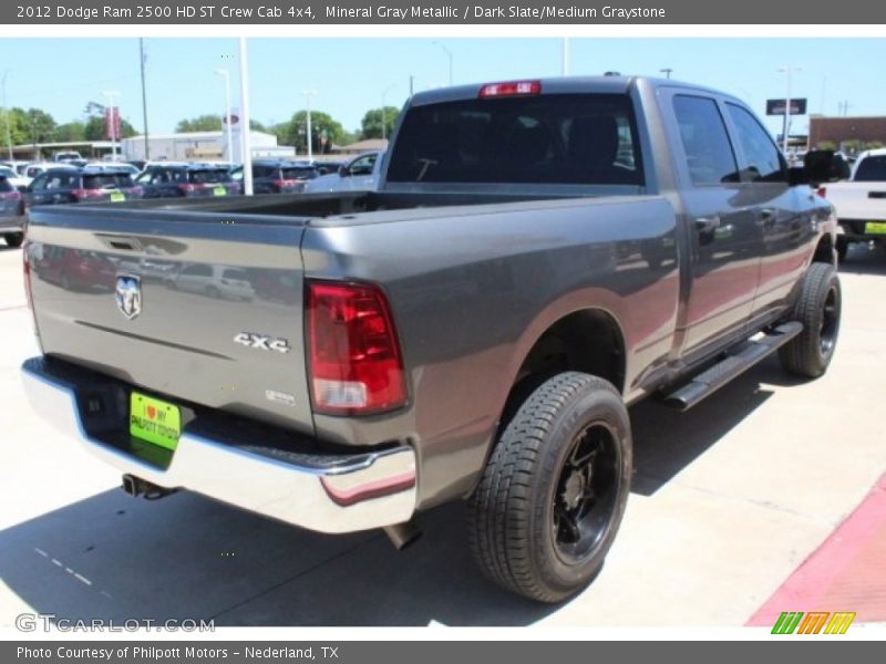 Mineral Gray Metallic / Dark Slate/Medium Graystone 2012 Dodge Ram 2500 HD ST Crew Cab 4x4