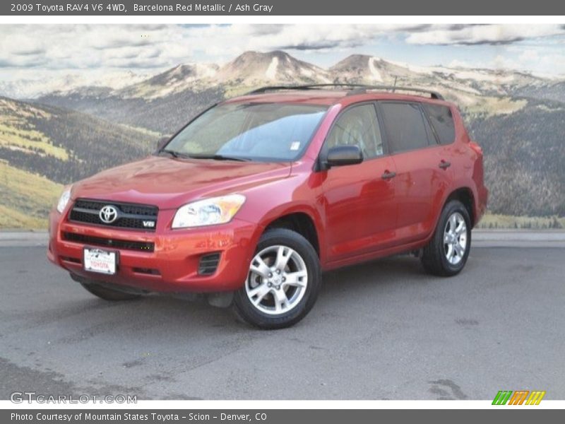 Barcelona Red Metallic / Ash Gray 2009 Toyota RAV4 V6 4WD