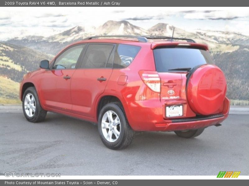 Barcelona Red Metallic / Ash Gray 2009 Toyota RAV4 V6 4WD