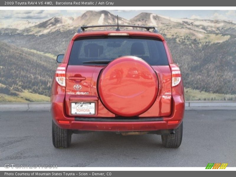 Barcelona Red Metallic / Ash Gray 2009 Toyota RAV4 V6 4WD