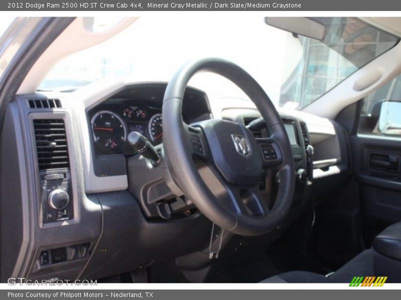 Mineral Gray Metallic / Dark Slate/Medium Graystone 2012 Dodge Ram 2500 HD ST Crew Cab 4x4