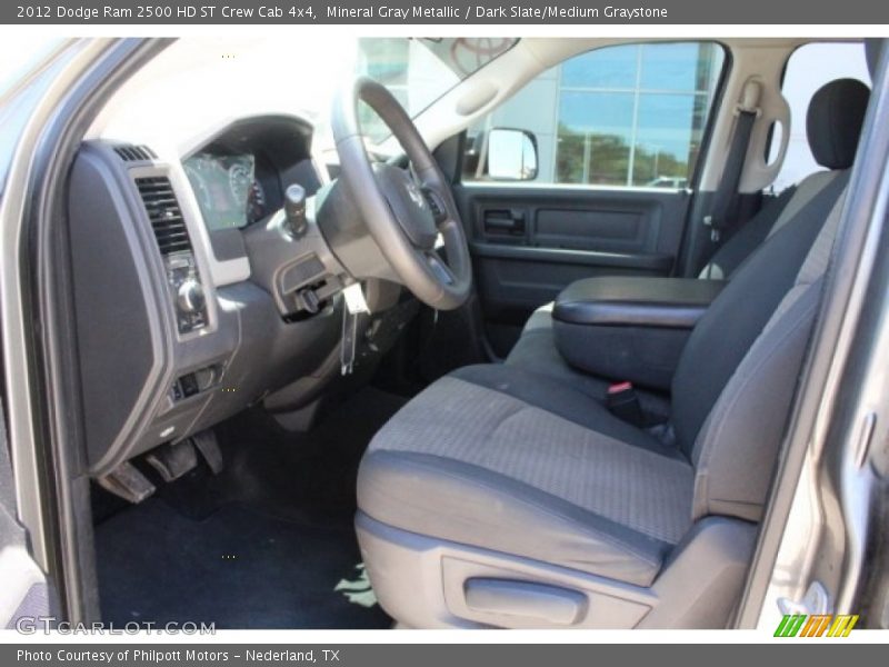 Mineral Gray Metallic / Dark Slate/Medium Graystone 2012 Dodge Ram 2500 HD ST Crew Cab 4x4