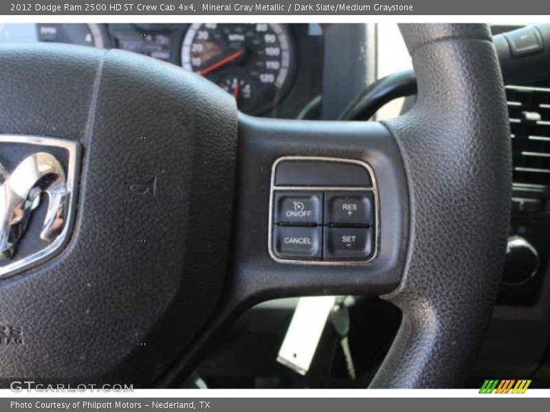 Mineral Gray Metallic / Dark Slate/Medium Graystone 2012 Dodge Ram 2500 HD ST Crew Cab 4x4