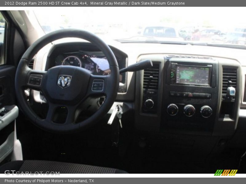 Mineral Gray Metallic / Dark Slate/Medium Graystone 2012 Dodge Ram 2500 HD ST Crew Cab 4x4