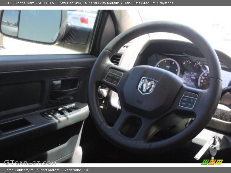 Mineral Gray Metallic / Dark Slate/Medium Graystone 2012 Dodge Ram 2500 HD ST Crew Cab 4x4