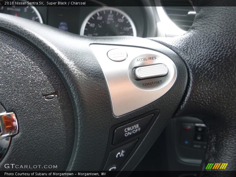 Super Black / Charcoal 2018 Nissan Sentra SV