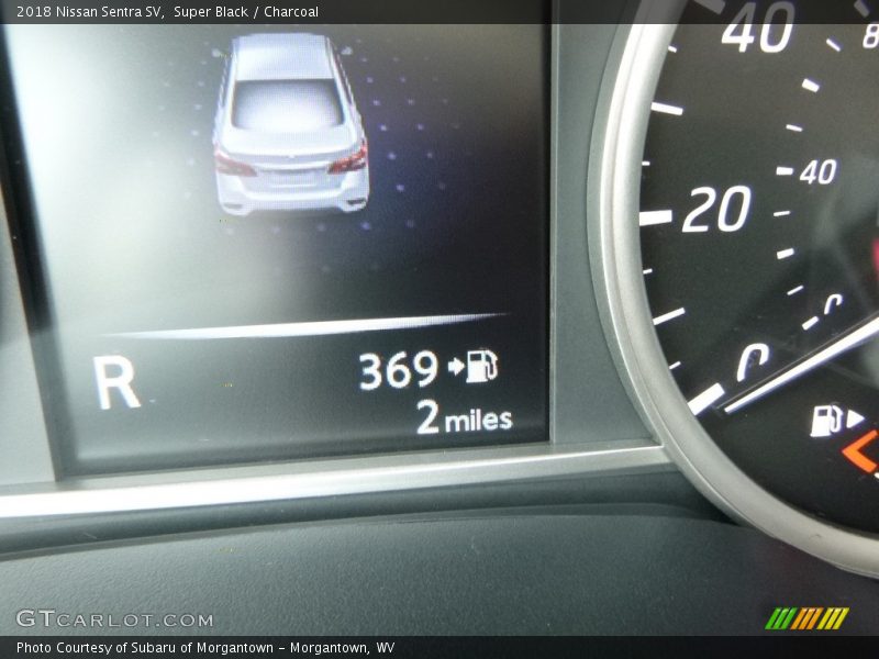 Super Black / Charcoal 2018 Nissan Sentra SV