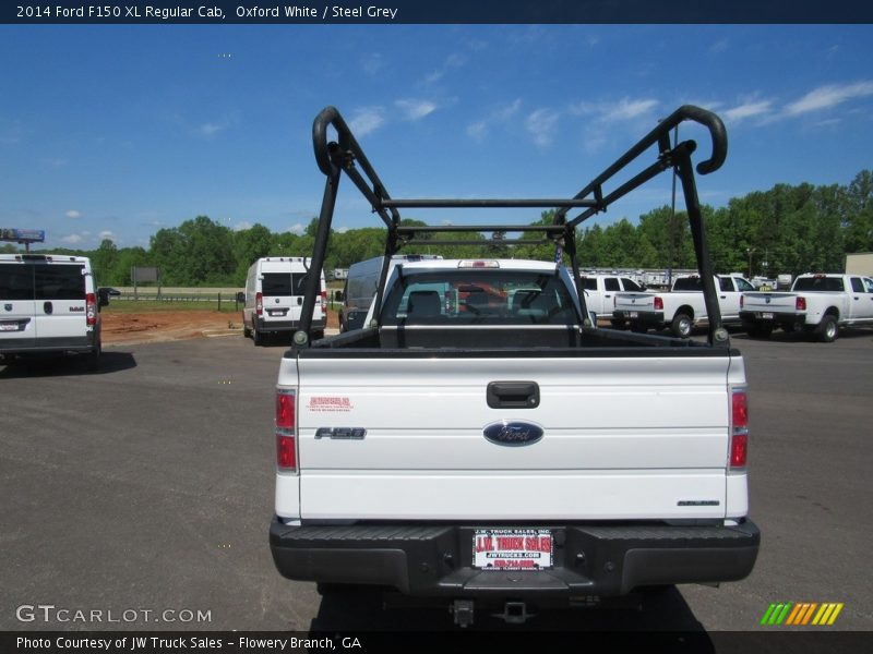 Oxford White / Steel Grey 2014 Ford F150 XL Regular Cab