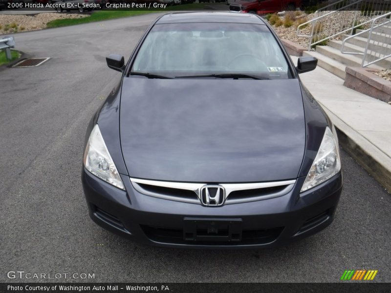 Graphite Pearl / Gray 2006 Honda Accord EX-L Sedan