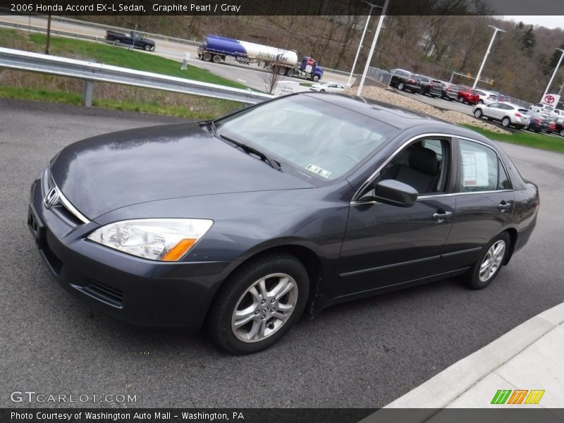 Graphite Pearl / Gray 2006 Honda Accord EX-L Sedan