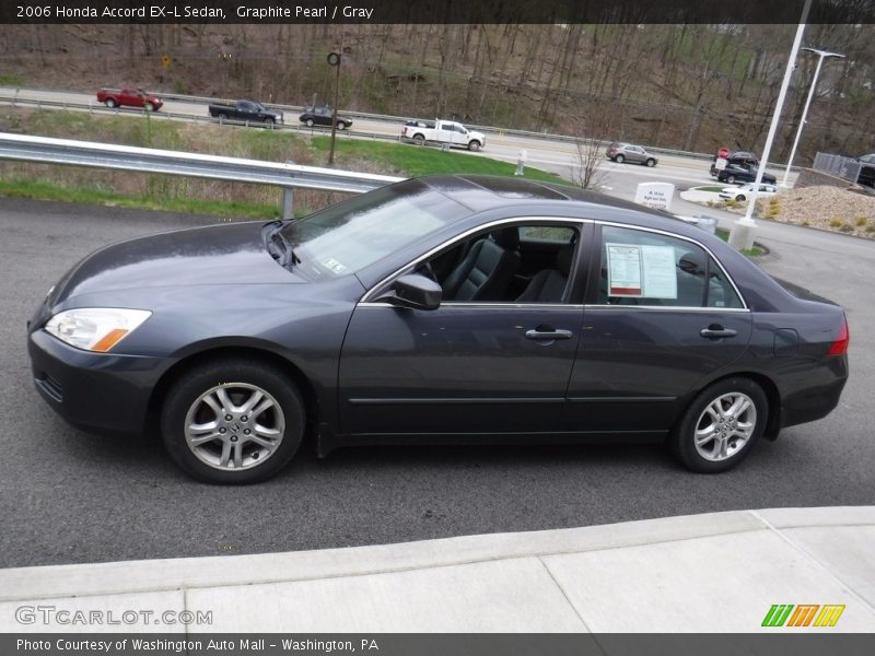 Graphite Pearl / Gray 2006 Honda Accord EX-L Sedan