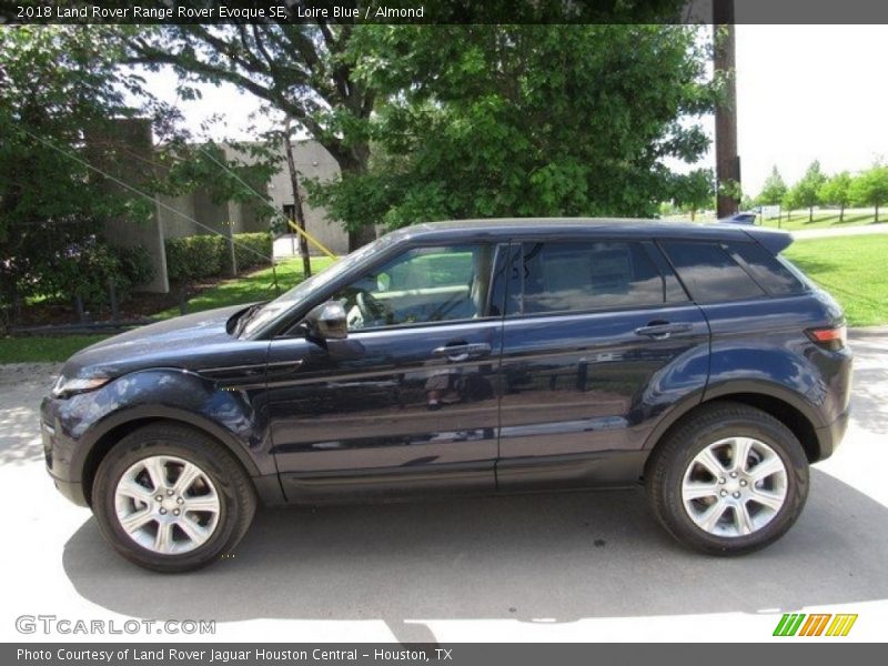 Loire Blue / Almond 2018 Land Rover Range Rover Evoque SE
