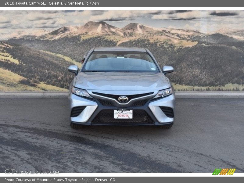 Celestial Silver Metallic / Ash 2018 Toyota Camry SE