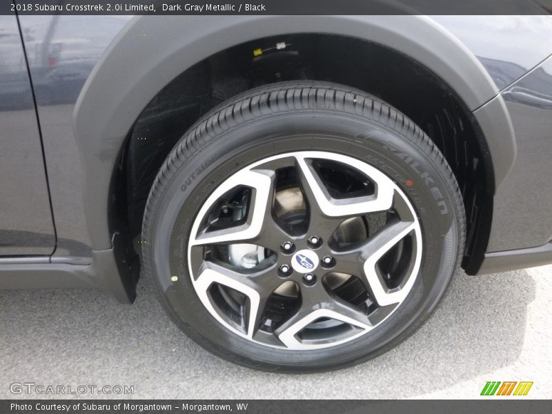 Dark Gray Metallic / Black 2018 Subaru Crosstrek 2.0i Limited