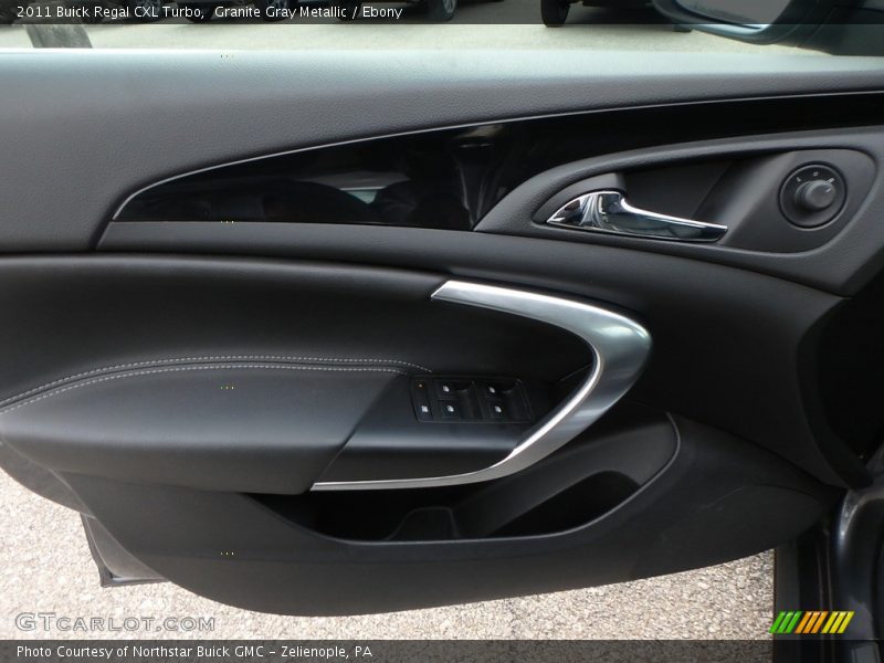 Granite Gray Metallic / Ebony 2011 Buick Regal CXL Turbo