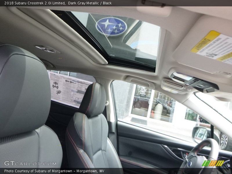 Dark Gray Metallic / Black 2018 Subaru Crosstrek 2.0i Limited