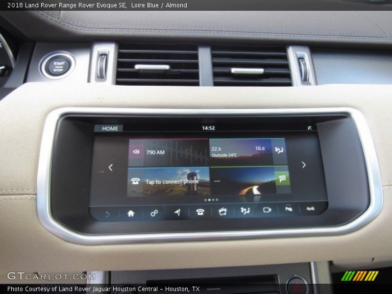Loire Blue / Almond 2018 Land Rover Range Rover Evoque SE