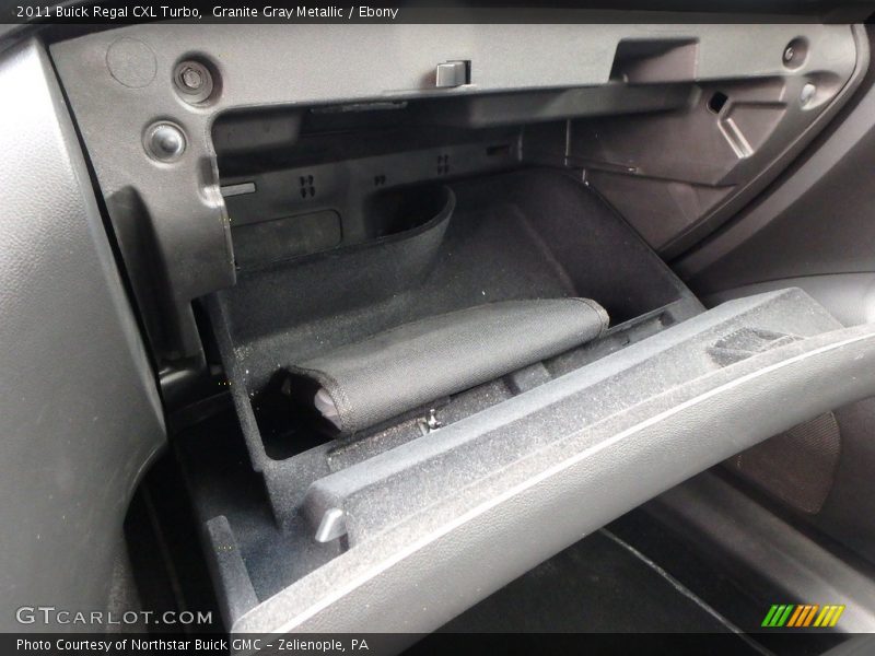 Granite Gray Metallic / Ebony 2011 Buick Regal CXL Turbo