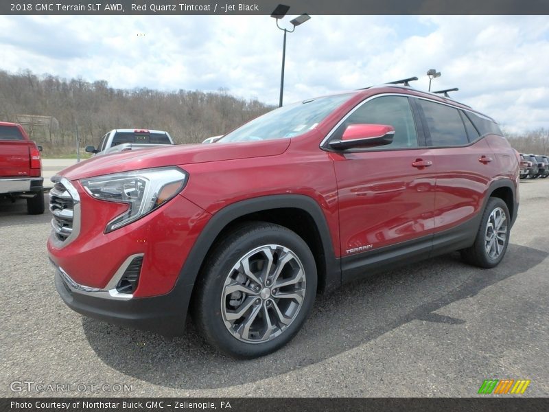 Front 3/4 View of 2018 Terrain SLT AWD