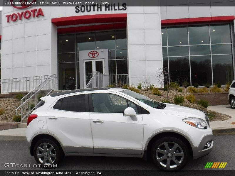 White Pearl Tricoat / Ebony 2014 Buick Encore Leather AWD
