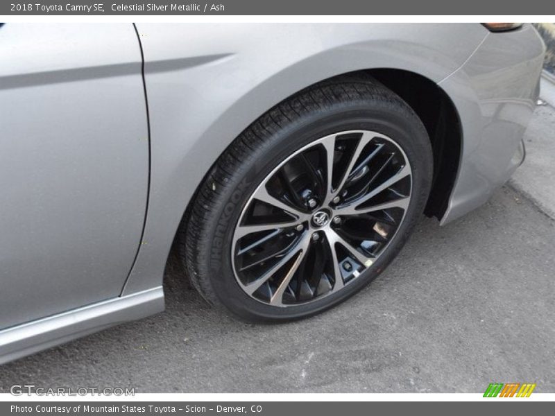 Celestial Silver Metallic / Ash 2018 Toyota Camry SE