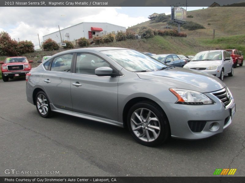Magnetic Gray Metallic / Charcoal 2013 Nissan Sentra SR