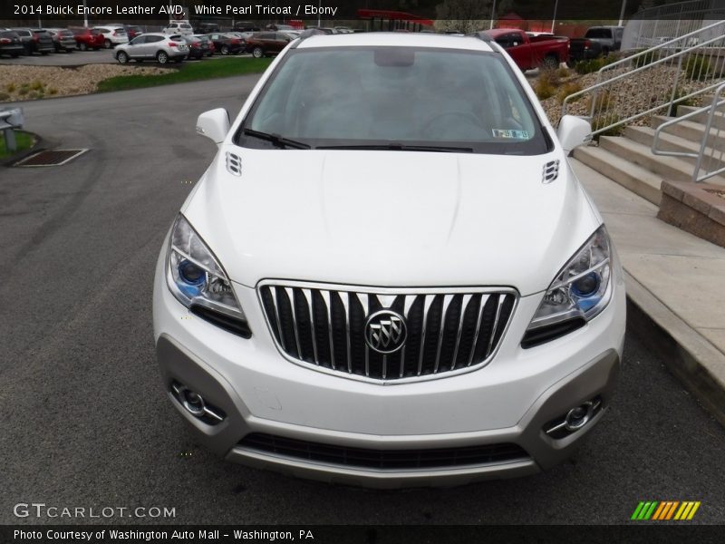 White Pearl Tricoat / Ebony 2014 Buick Encore Leather AWD