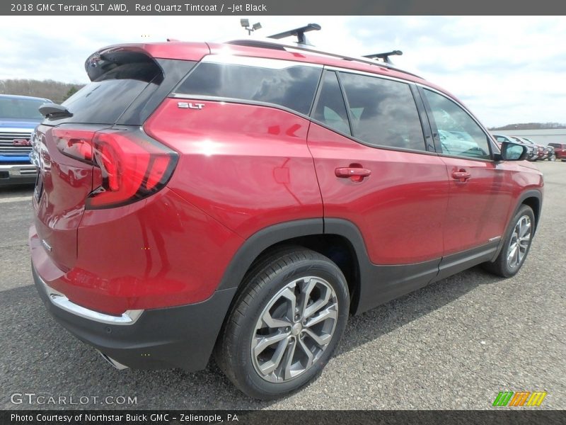 Red Quartz Tintcoat / ­Jet Black 2018 GMC Terrain SLT AWD