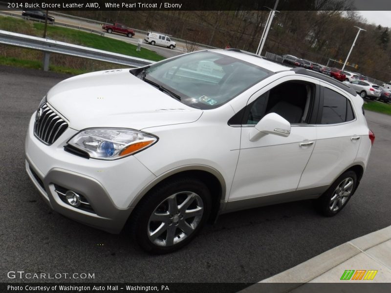 White Pearl Tricoat / Ebony 2014 Buick Encore Leather AWD