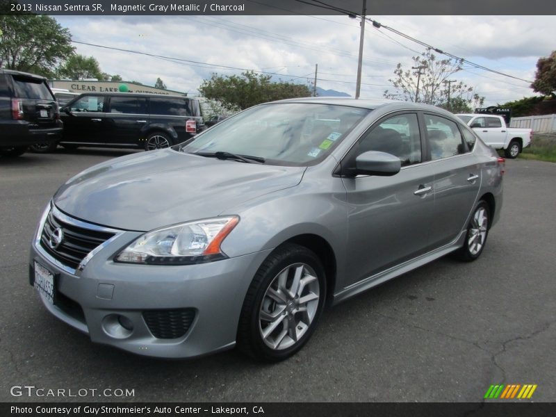 Magnetic Gray Metallic / Charcoal 2013 Nissan Sentra SR