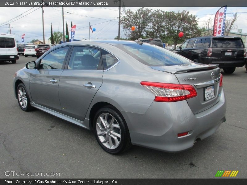 Magnetic Gray Metallic / Charcoal 2013 Nissan Sentra SR