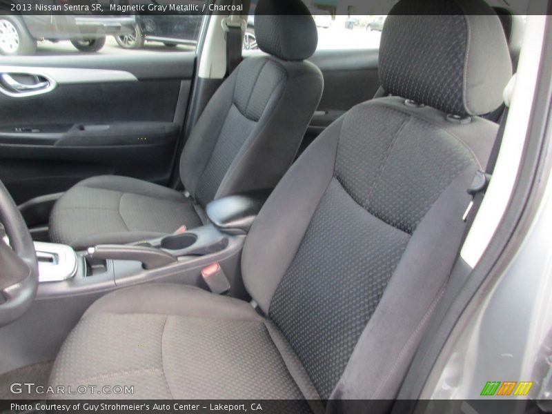 Magnetic Gray Metallic / Charcoal 2013 Nissan Sentra SR