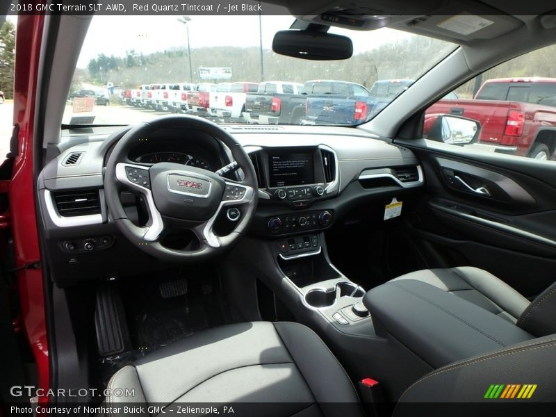 Red Quartz Tintcoat / ­Jet Black 2018 GMC Terrain SLT AWD