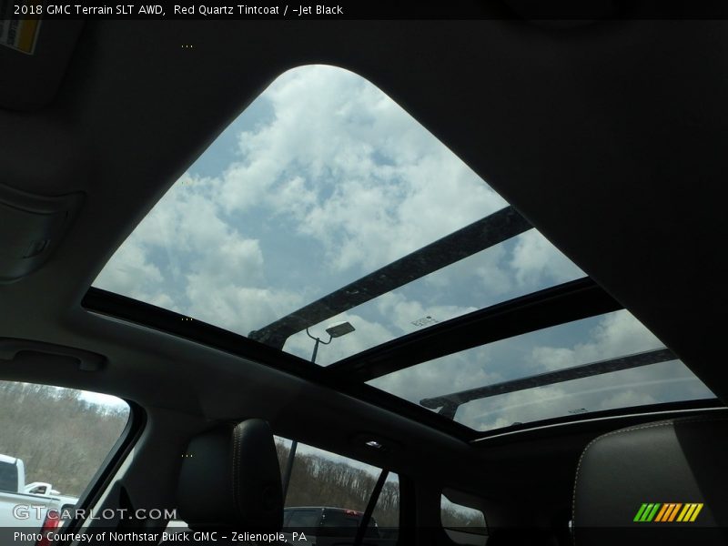 Red Quartz Tintcoat / ­Jet Black 2018 GMC Terrain SLT AWD