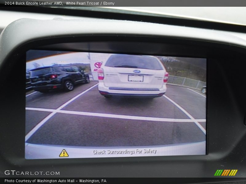 White Pearl Tricoat / Ebony 2014 Buick Encore Leather AWD