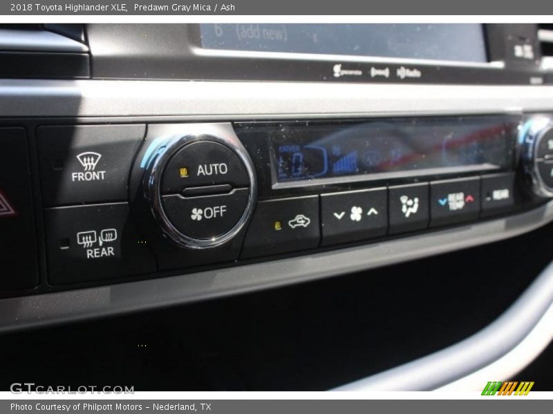 Predawn Gray Mica / Ash 2018 Toyota Highlander XLE