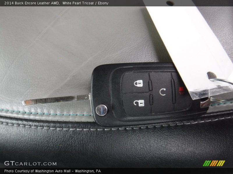 White Pearl Tricoat / Ebony 2014 Buick Encore Leather AWD