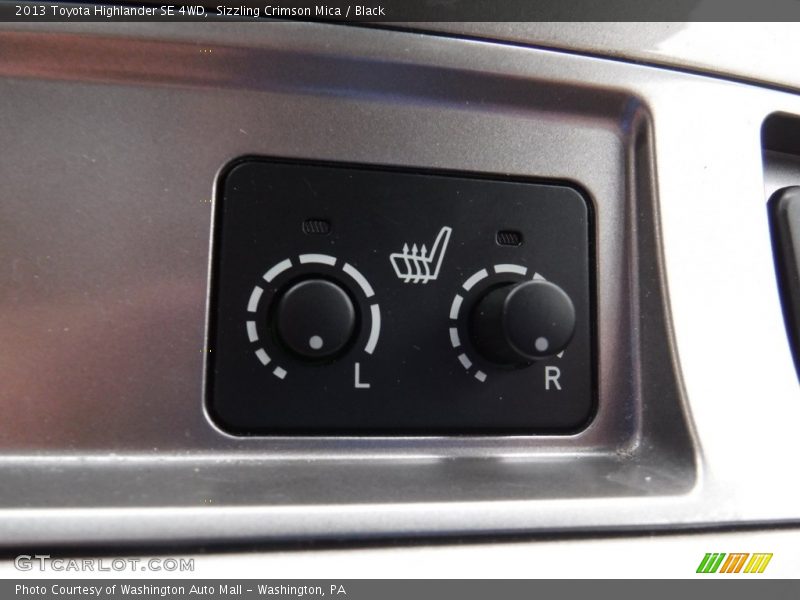 Sizzling Crimson Mica / Black 2013 Toyota Highlander SE 4WD