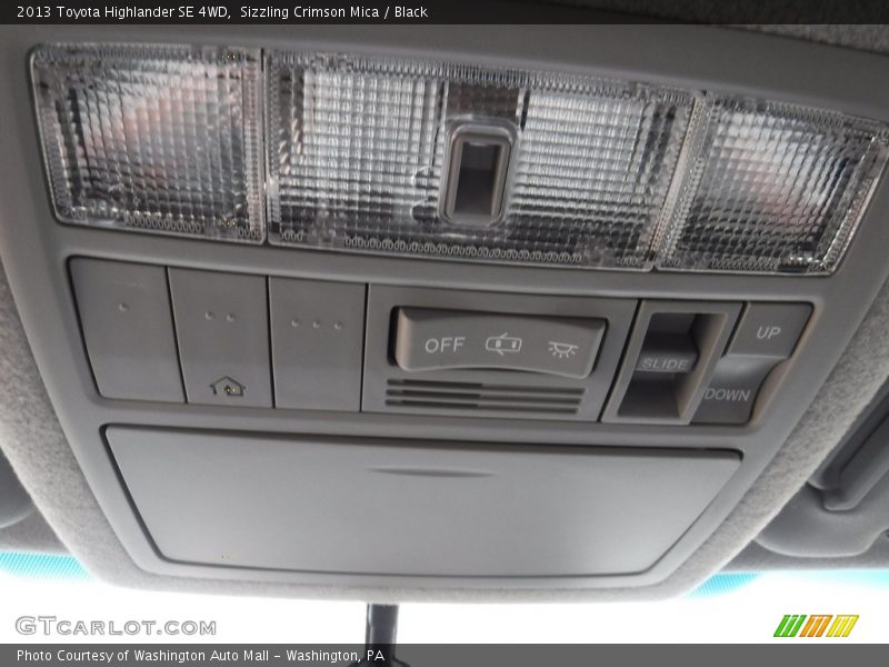 Sizzling Crimson Mica / Black 2013 Toyota Highlander SE 4WD