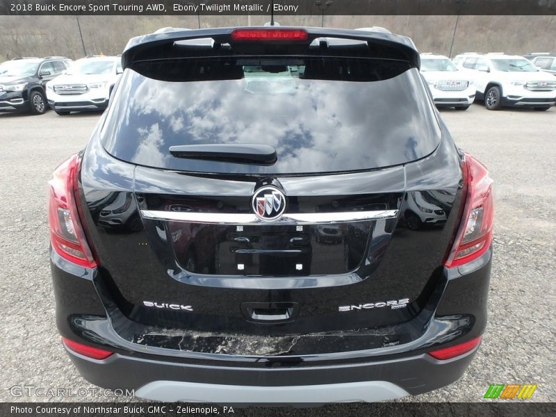 Ebony Twilight Metallic / Ebony 2018 Buick Encore Sport Touring AWD