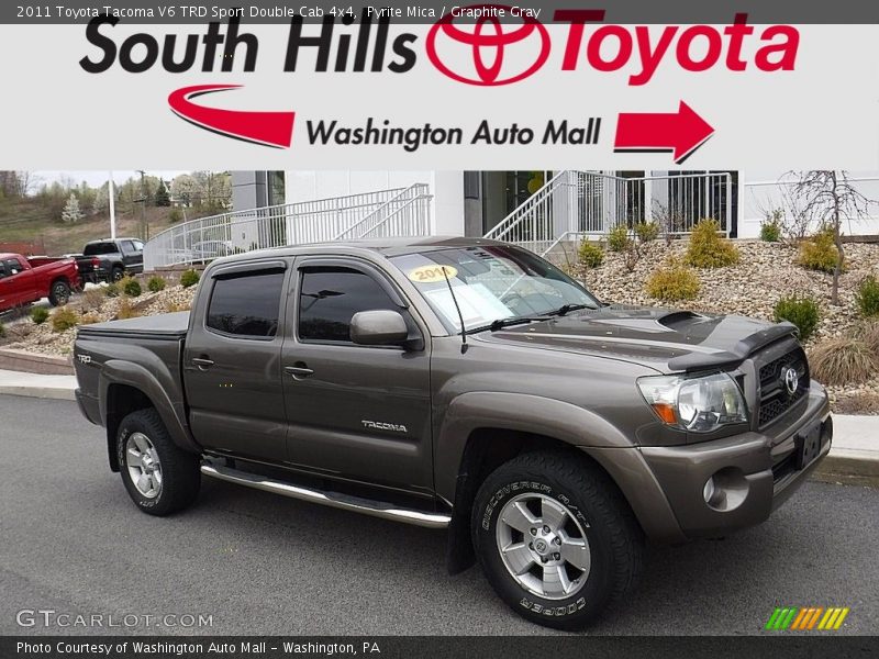 Pyrite Mica / Graphite Gray 2011 Toyota Tacoma V6 TRD Sport Double Cab 4x4