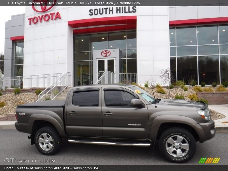 Pyrite Mica / Graphite Gray 2011 Toyota Tacoma V6 TRD Sport Double Cab 4x4