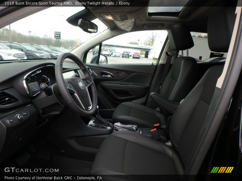 Ebony Twilight Metallic / Ebony 2018 Buick Encore Sport Touring AWD